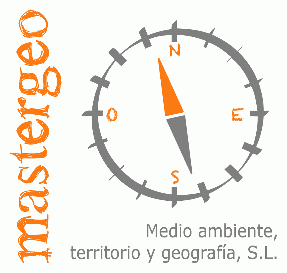 Logotipo Mastergeo. Medio Ambiente, Territorio y Geograf&iacute;a, S.L.